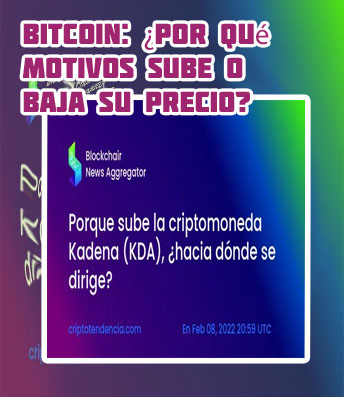 Porque suben o bajan las criptomonedas en españa