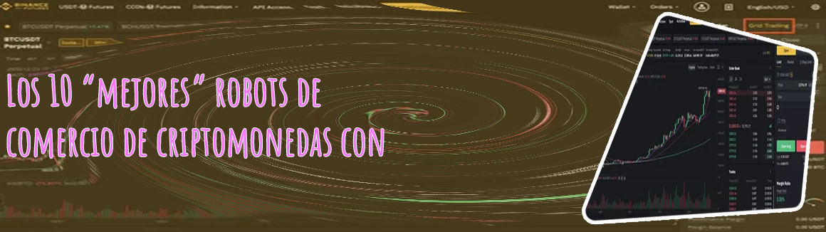 Trade de criptomonedas con bot
